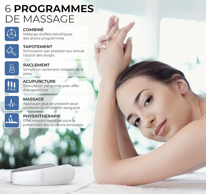 Masseur Cervical Intelligent Sans Fil